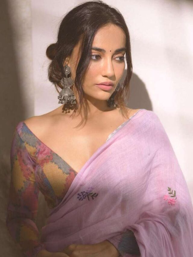 यंग गर्ल्स के लिए परफेक्ट हैं Surbhi Jyoti के ये ब्लाउज डिजाइन