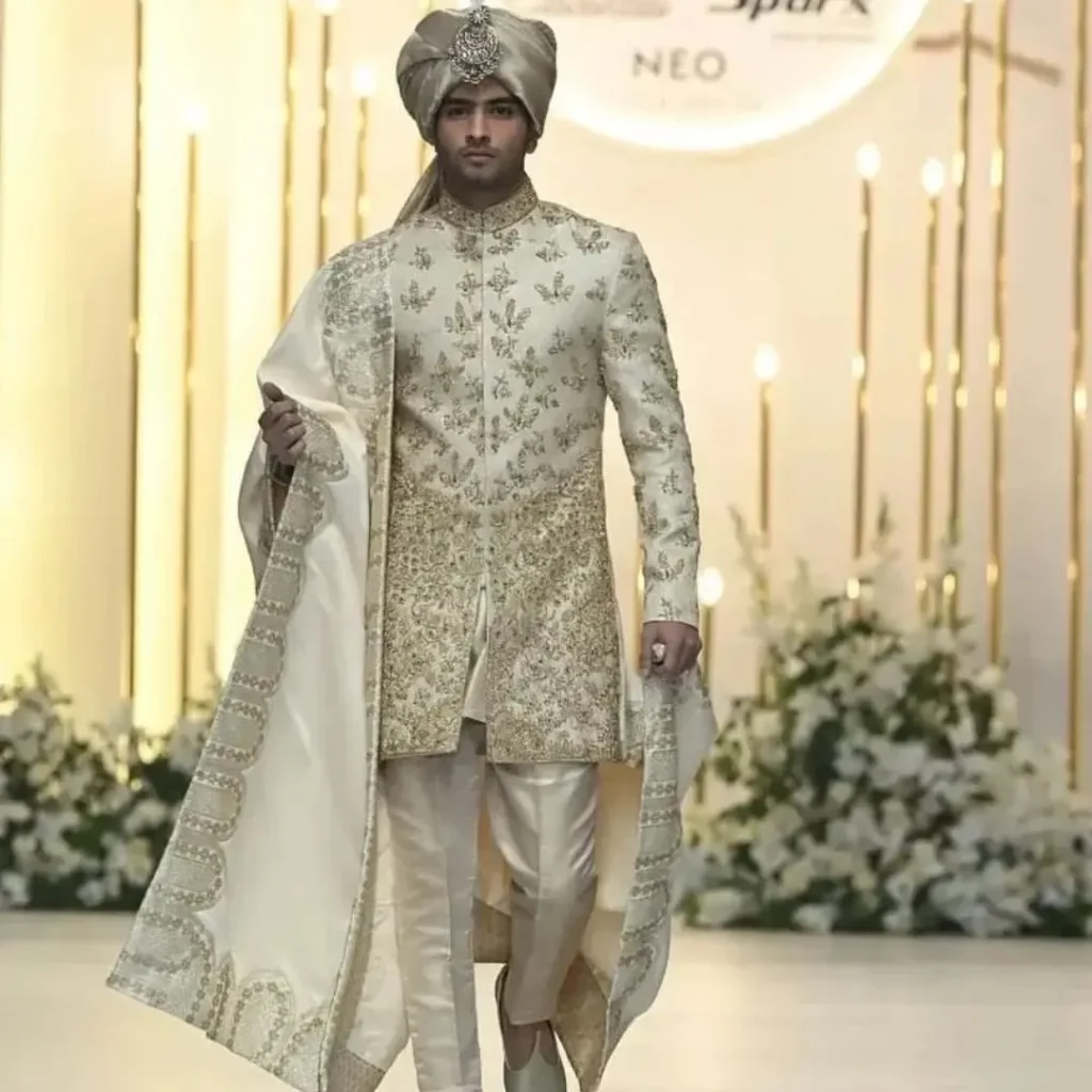 Mens Sherwani with Accessories - Live Times