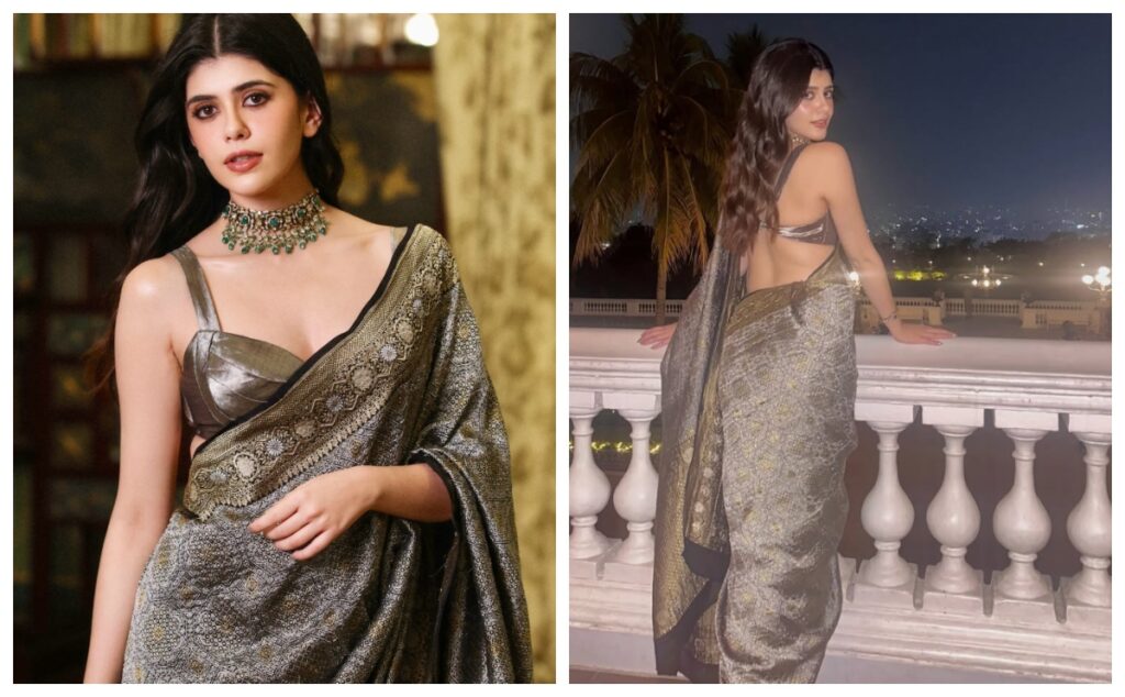 Sanjana sanghi 5 trendy saree blouse designs