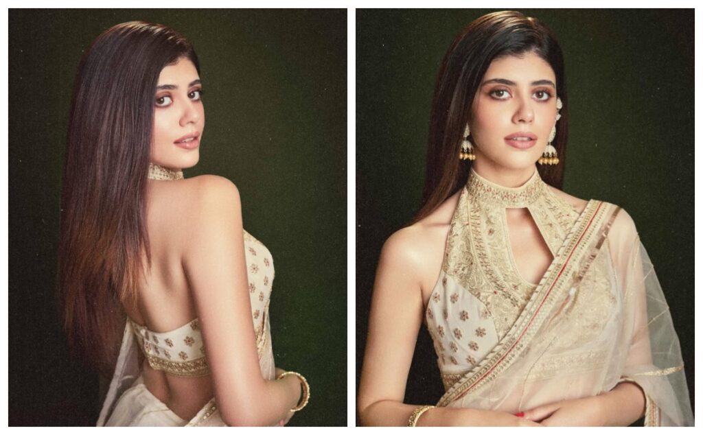 Sanjana sanghi 5 trendy saree blouse designs