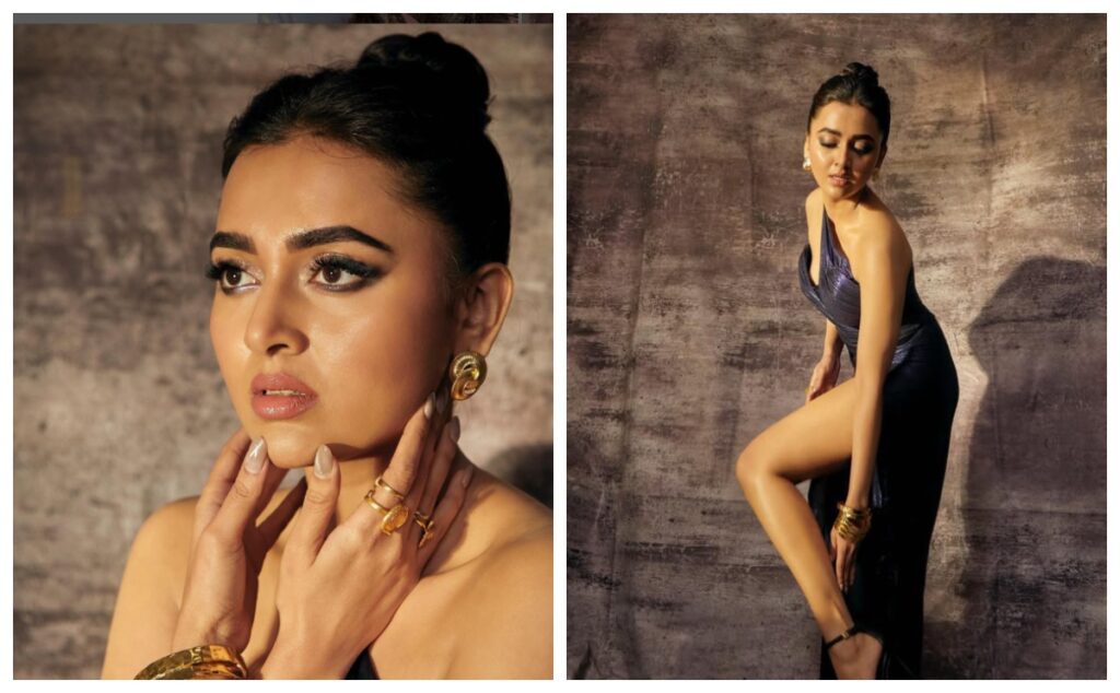 Tejasswi Prakash Hairstyles for High Bun - Live Times