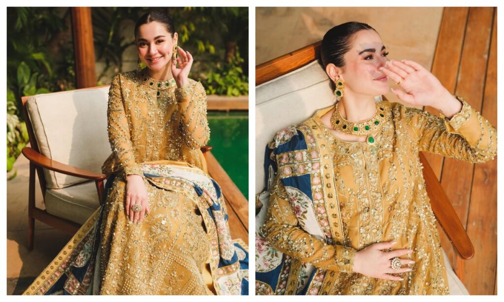 Wear a beautiful Pakistani suit like Hania Aamir in her friend's wedding - Live Times