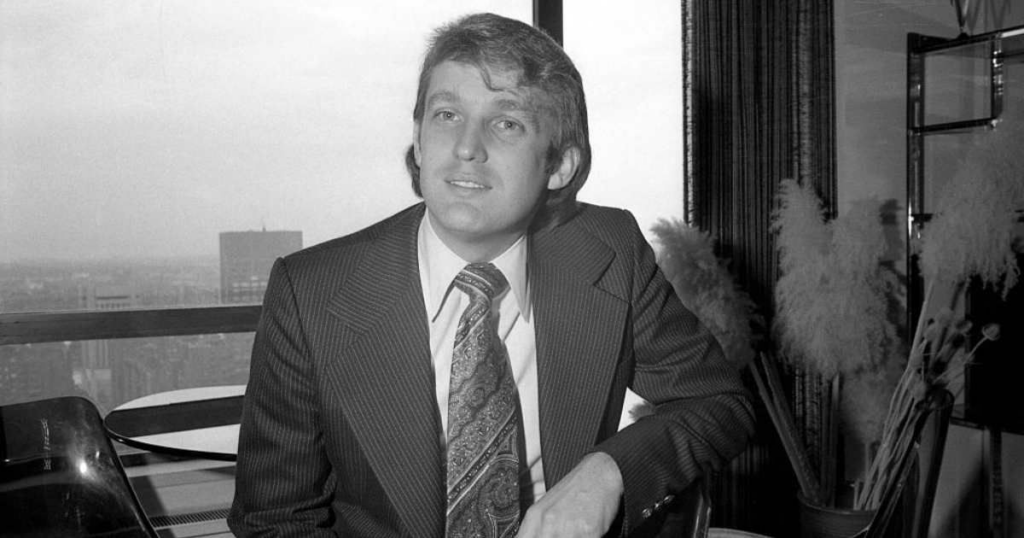 Donald Trump Young Pic