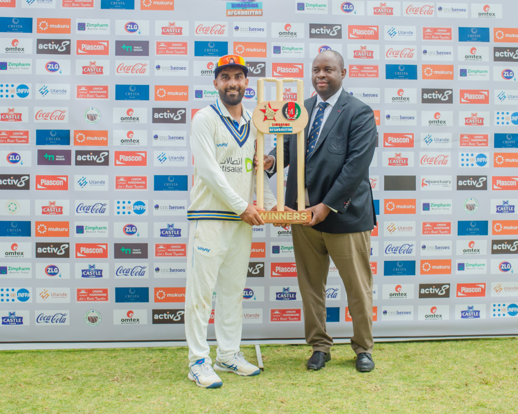 Afghanistan won the test series for the first time - Live Times