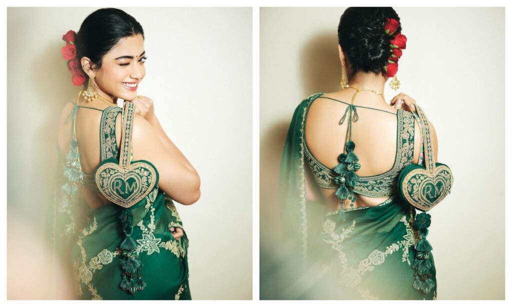 These 5 simple and sober blouse designs of Pushpa's 'Srivalli' are perfect for the wedding season - Live Times