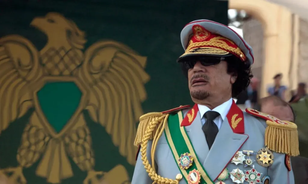 Betrayal of America, Muammar Gaddafi